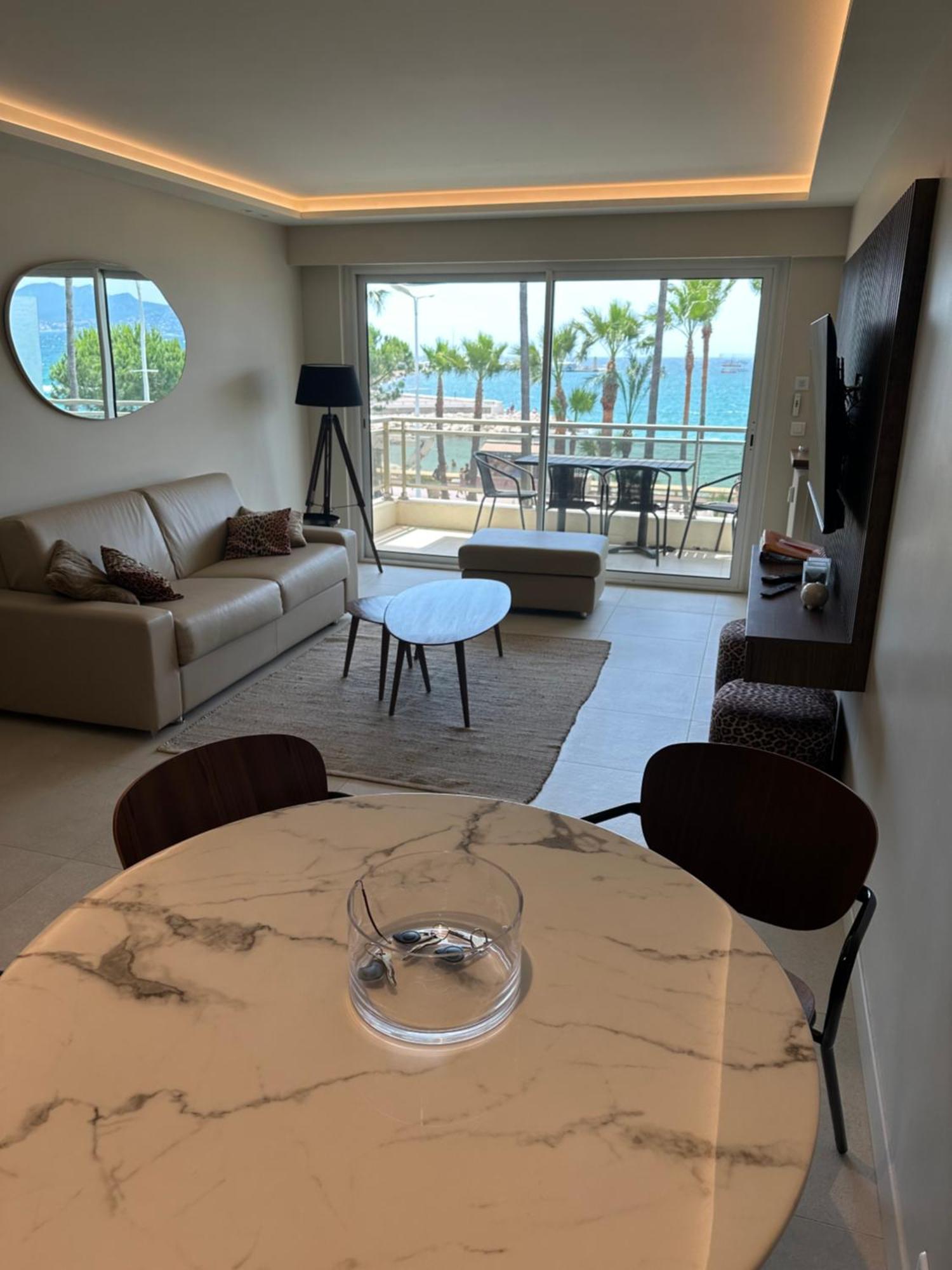 Appartement Rottaro Luxueux 2 Ch 2 Sdb Face A La Mer Cannes Exterior foto